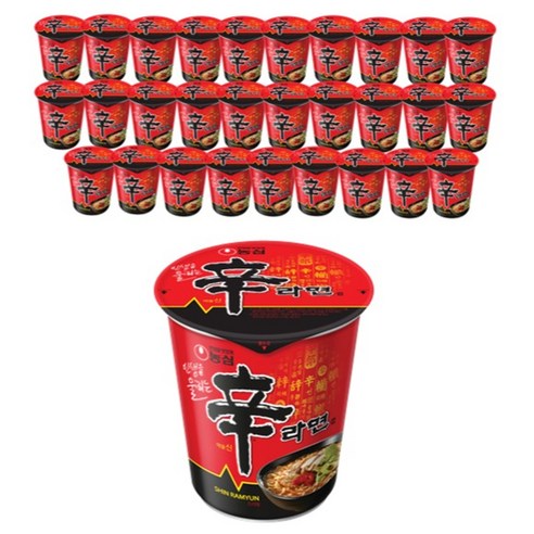 신라면 컵 65g, 30개