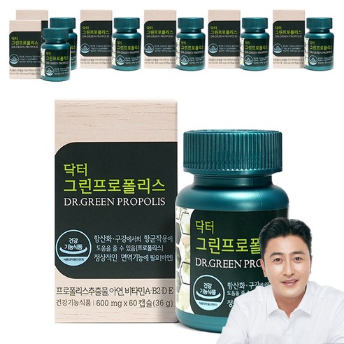 에이치엘사이언스 닥터 그린프로폴리스, 60정, 7개