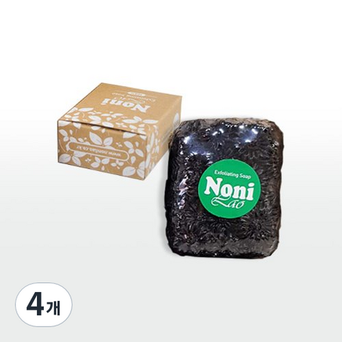 노니라오 노니 수제 비누, 110g, 4개