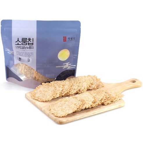 작월담 소룽칩 찹쌀현미 누룽지, 160g, 1개