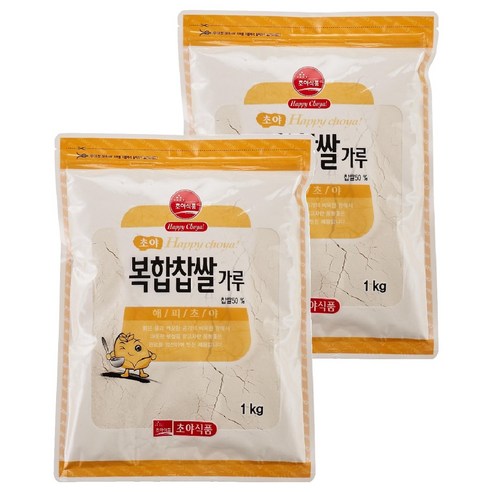 초야 복합찹쌀가루, 1kg, 2개