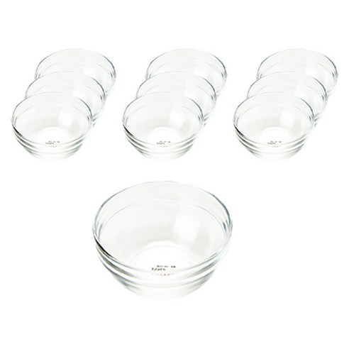 가성비 끝판왕! 다용도 활용 가능한 아미 유리볼 소 10개 세트