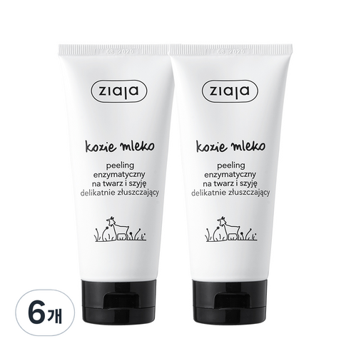 지아자 산양유 필링 로션, 75ml, 6개
