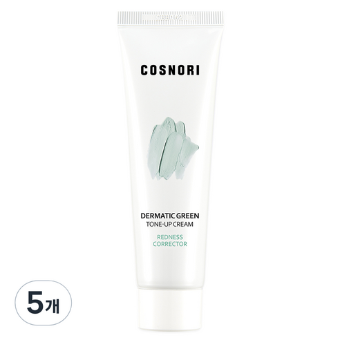 코스노리 더마틱 컬러톤업크림 50ml, 02 더마틱 그린, 5개