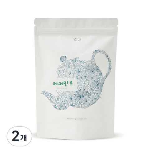티아 페퍼민트 삼각티백, 1.3g, 30개입, 2개