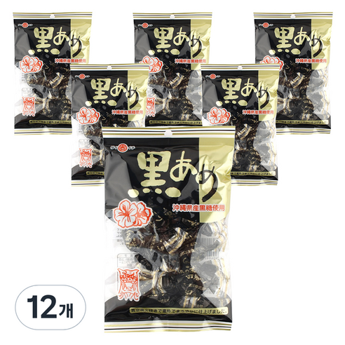 다이이치 흑당캔디, 90g, 12개