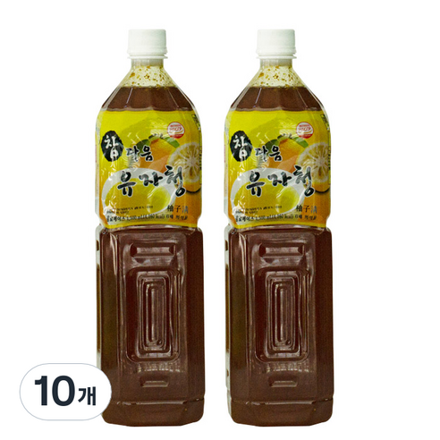 파낙스 참다음 유자청, 1.5L, 10개