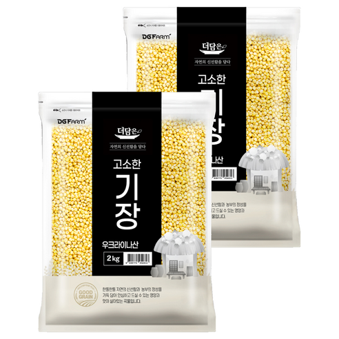 더담은 고소한 기장, 2kg, 2개
