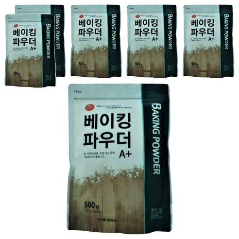 해가원 햇살나래 베이킹파우더 A 플러스, 500g, 6개