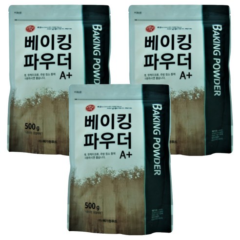해가원 햇살나래 베이킹파우더 A 플러스, 500g, 3개