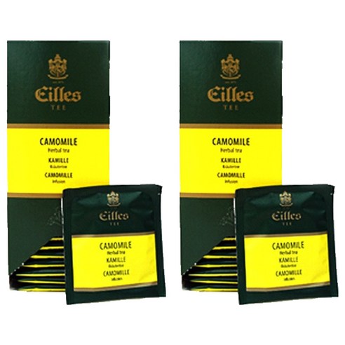 아일레스티 디럭스 캐모마일 차, 25개입, 2개, 1.25g