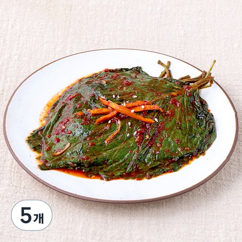 [로켓프레시] 초록들 매실 생깻잎 양념무침