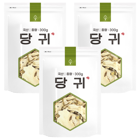 자연초 당귀, 300g, 3개