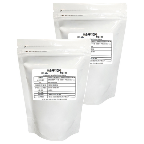 청수생약 볶은 돼지감자, 500g, 2개