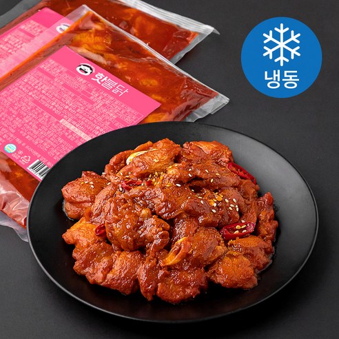 푸딩팩토리 핫 불닭 (냉동), 400g, 2개