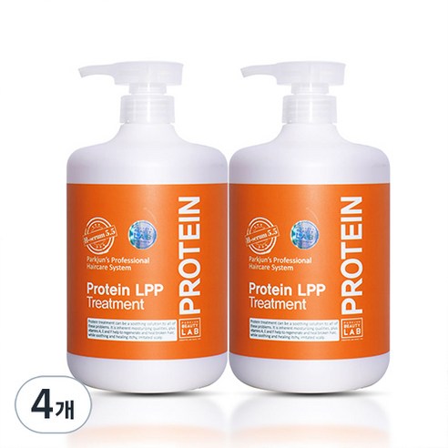 박준뷰티랩 단백질 LPP 헤어트리트먼트, 1L, 4개