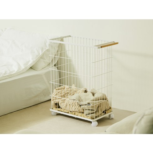 힘들게 들지 마세요! 코멧 이동식 빨래바구니 하나로 빨래가 즐거워집니다.