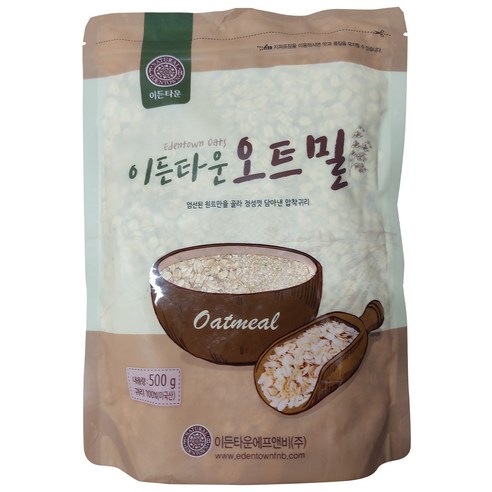 이든타운 오트밀, 500g, 1개