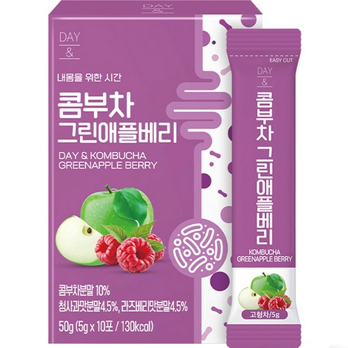 건강과 맛이 조화로운 데이앤 콤부차를 만나보세요!