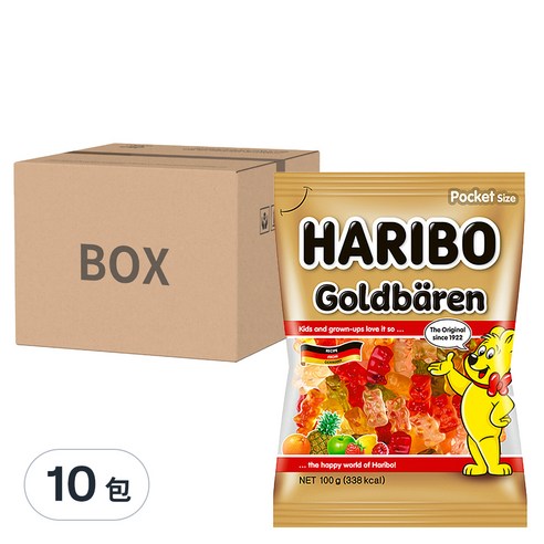 HARIBO 小熊軟糖 零食 零嘴 點心 金熊