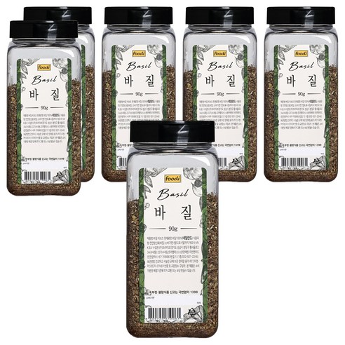 ADDCOOK 바질, 90g, 6개