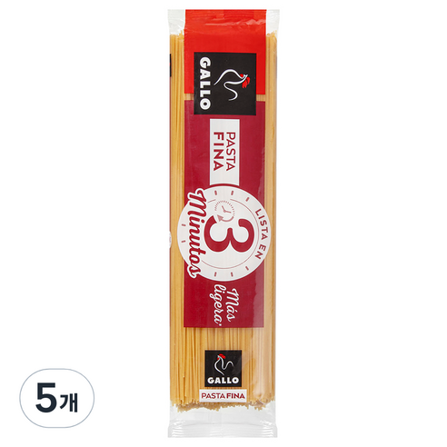 갈로 씬 3분 스파게티, 400g, 5개