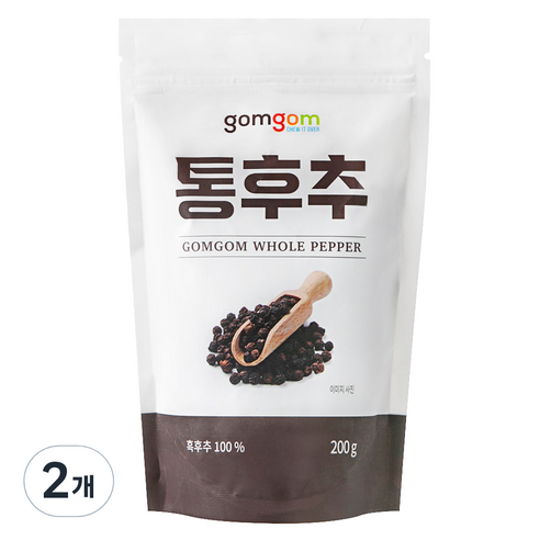 곰곰 통후추, 200g, 2개