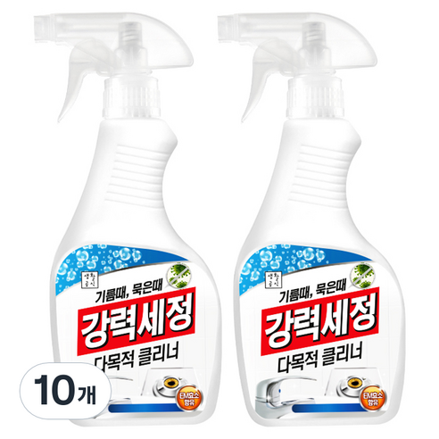 생활공식 강력세정 다목적 클리너, 10개, 500ml