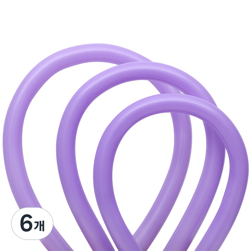 셈퍼텍스 요술풍선 160S 50p, 라일락, 6개