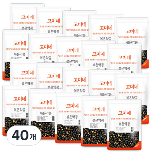 고미네 볶은약콩, 30g, 40개