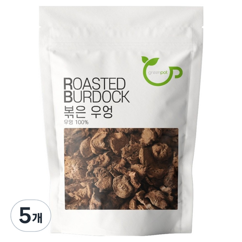 그린팟 볶은 우엉차, 5개, 1개입, 100g