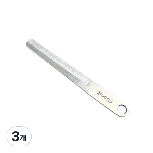 보카스 V형 손톱줄, 3개