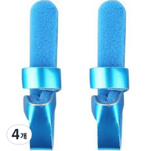 핑거백 손가락 보호대, 4개