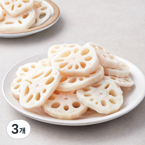 초록들 국내산 연근채, 1kg, 3개