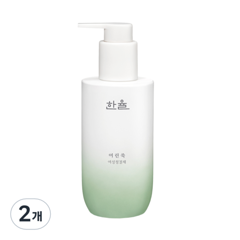 한율 어린쑥 여성청결제, 200ml, 2개