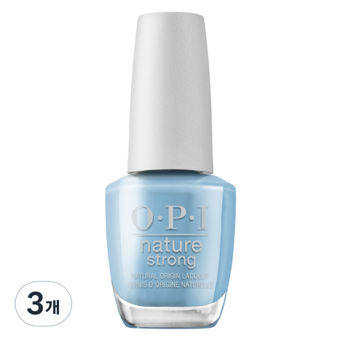 오피아이 네이처스트롱 매니큐어 NAT036, Big Bluetiful Planet, 3개, 15ml