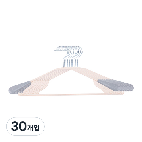 논슬립 옷걸이 Y121, 타입4, 30개