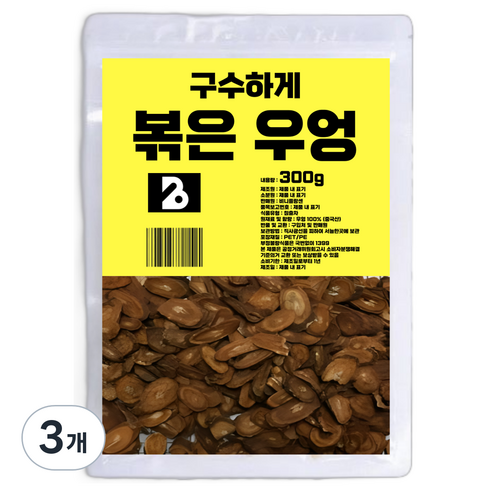 비니플랑센 구수하게 볶은 우엉, 300g, 3개