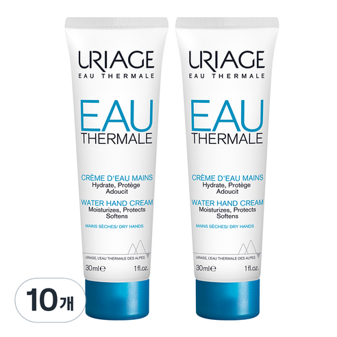 유리아쥬 워터 핸드크림, 30ml, 10개