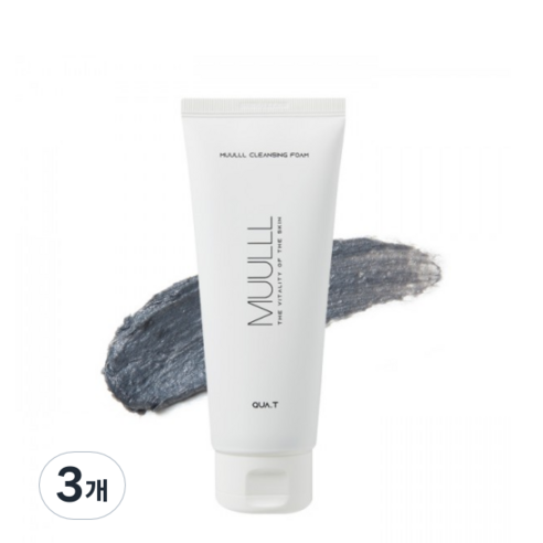 콰티 뮬 클렌징 폼, 150g, 3개
