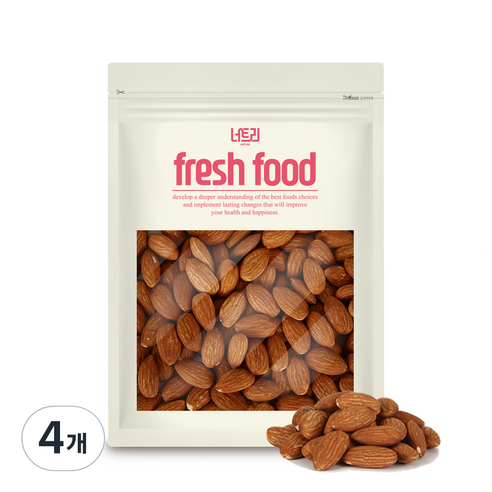 너트리 볶음 아몬드, 800g, 4개