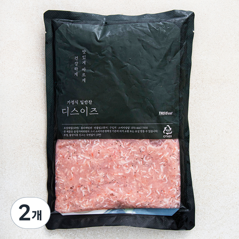 디스이즈 국내산 새우젓 추젓, 1kg, 2개