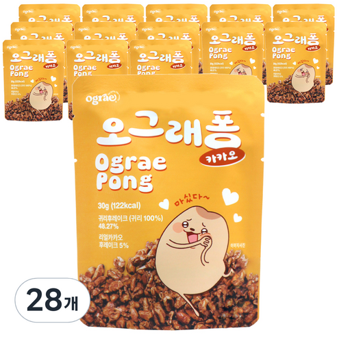 오그래 퐁 시리얼, 30g, 28개