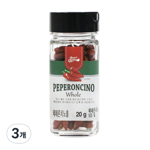 브레드가든 매콤달콤 페페로치노 홀, 20g, 3개