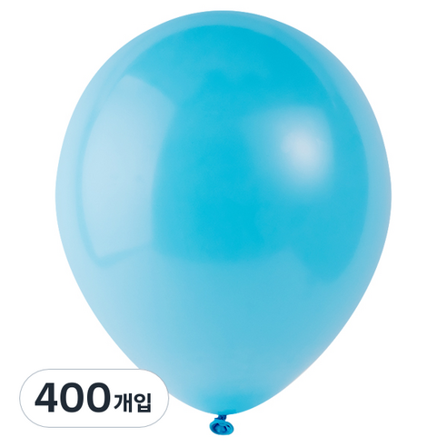 파티팡 풍선 라운드 30cm, 라이트블루, 400개입