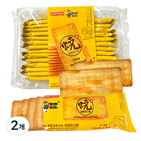 뉴트리365 크리스피 치즈맛 비스킷 26p, 288g, 2개