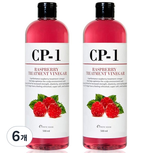 CP-1 라즈베리 헤어 식초 트리트먼트, 500ml, 6개