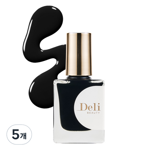 델리뷰티 루어 인 비비드, BK901 비비드 블랙, 10ml, 5개
