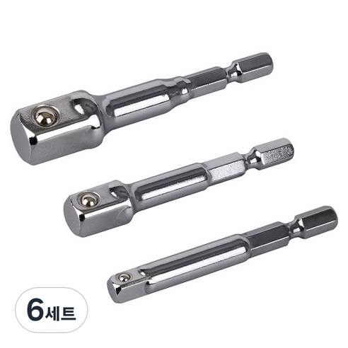 썬키 소켓아답터 3종 세트 SSA-3S, 6세트