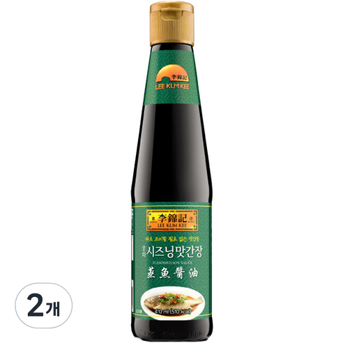 이금기 중화시즈닝 맛간장, 410ml, 2개